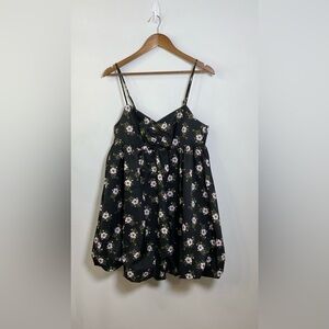 Free People In a Bubble Mini Dress Size Large NWT